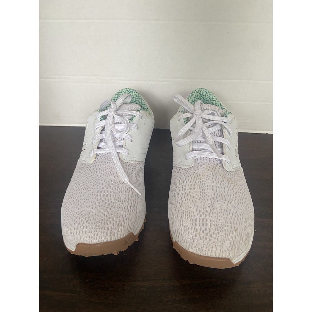 Women's New Balance White Fresh Foam Breathe Spikeless Golf Shoes Size 9.5